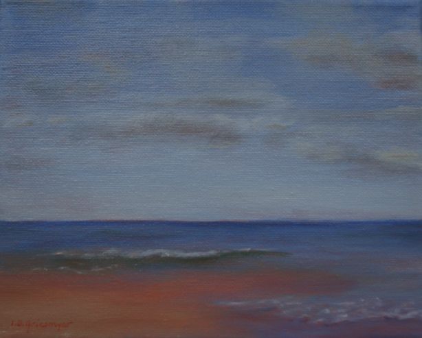 End of the Day - Original oil painting by Isabelle Griesmyer